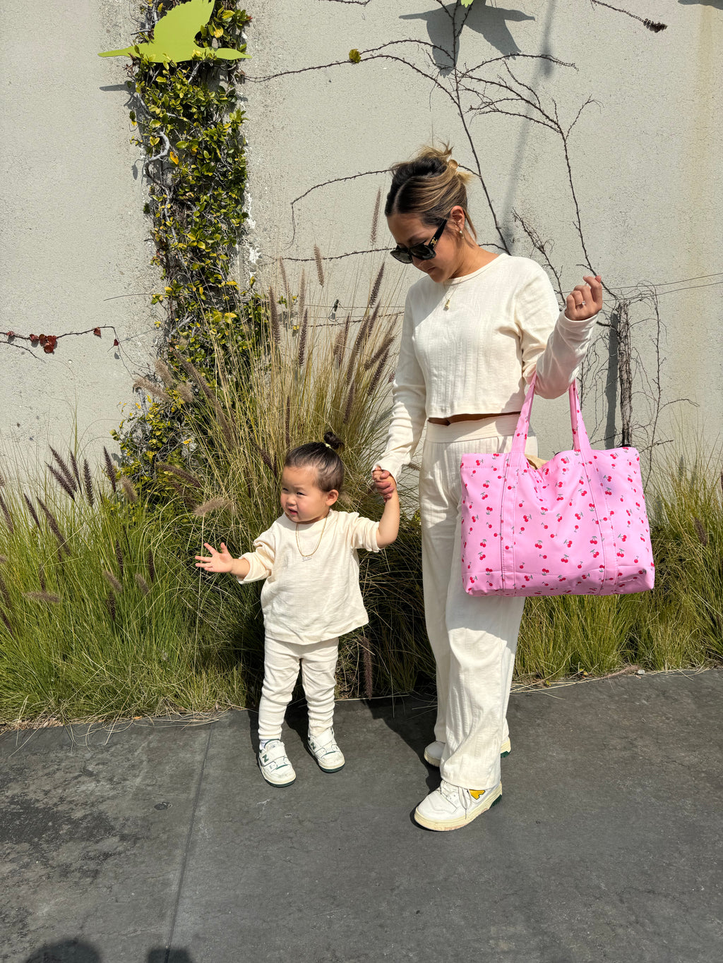 MAMA POINTELLE LONG SLEEVE TOP + LONG PANTS (SHEEP)