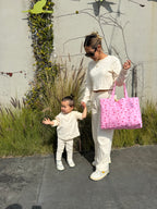 MAMA POINTELLE LONG SLEEVE TOP + LONG PANTS (SHEEP)