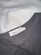 MAMA POINTELLE LONG SLEEVE TOP + LONG PANTS (ELEPHANT)
