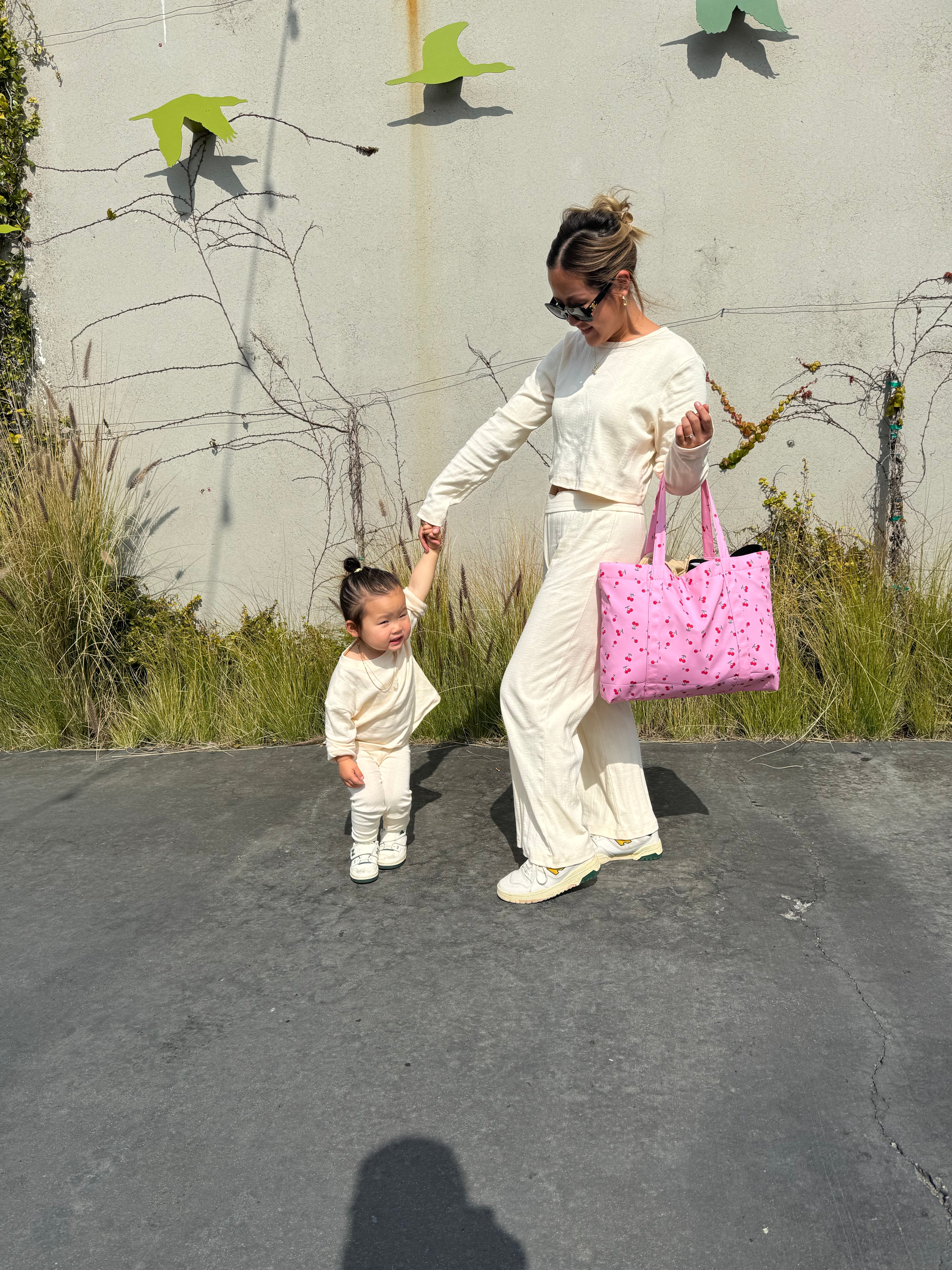 MAMA POINTELLE LONG SLEEVE TOP + LONG PANTS (SHEEP)