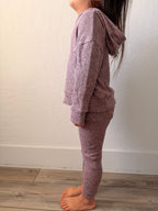 RASPBERRY PINK TODDLER LOUNGE SET (HOODIE + PANTS)