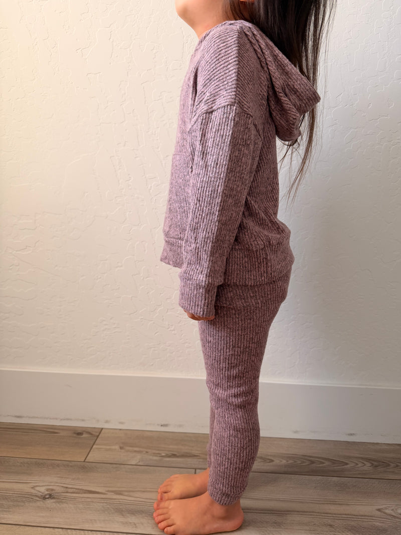 RASPBERRY PINK TODDLER LOUNGE SET (HOODIE + PANTS)