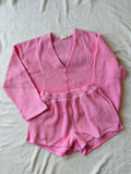 MAMA VEE WAFFLE SET (BARBIE PINK)