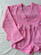 MAMA VEE WAFFLE SET (BARBIE PINK)