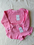 TODDLER LOUNGE SHORTS + TOP SET (BARBIE)