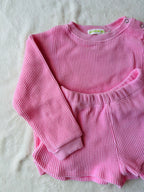 TODDLER LOUNGE SHORTS + TOP SET (BARBIE)