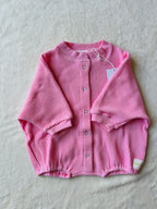 BABY MELROSE ROMPER (BARBIE PINK)