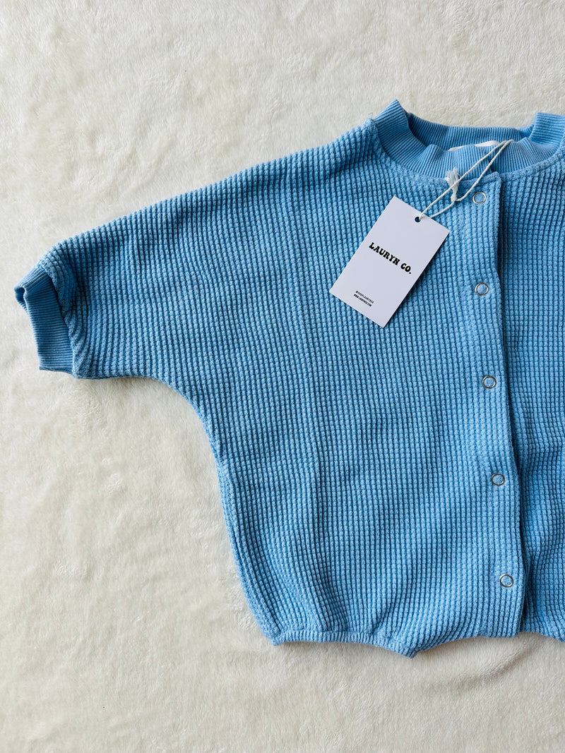 BABY MELROSE ROMPER (SKY BLUE)