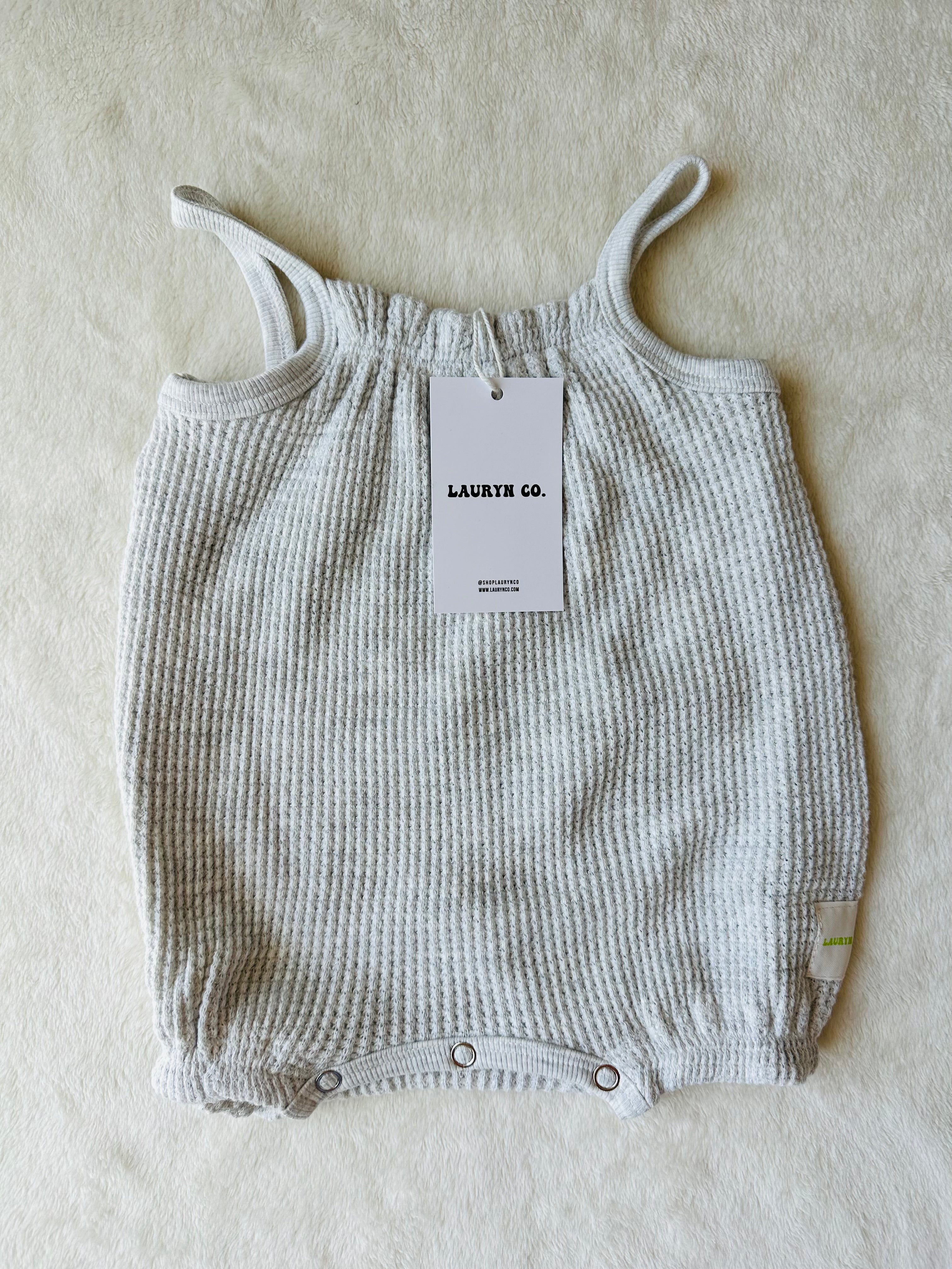 BABY SUMMER ROMPER (CREAMY CLOUD)