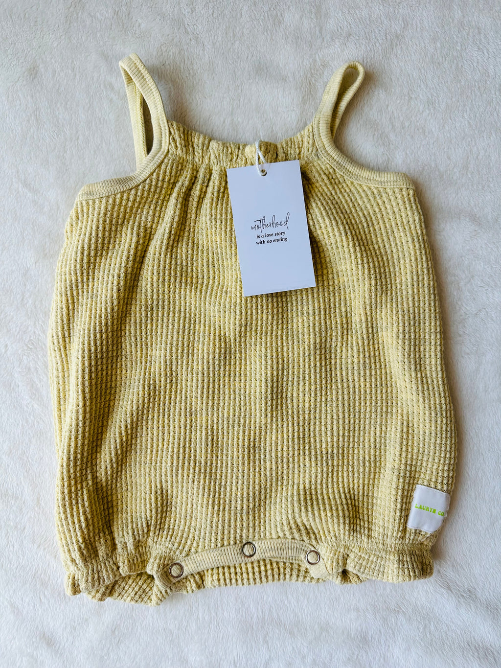 BABY SUMMER ROMPER (BANANA)