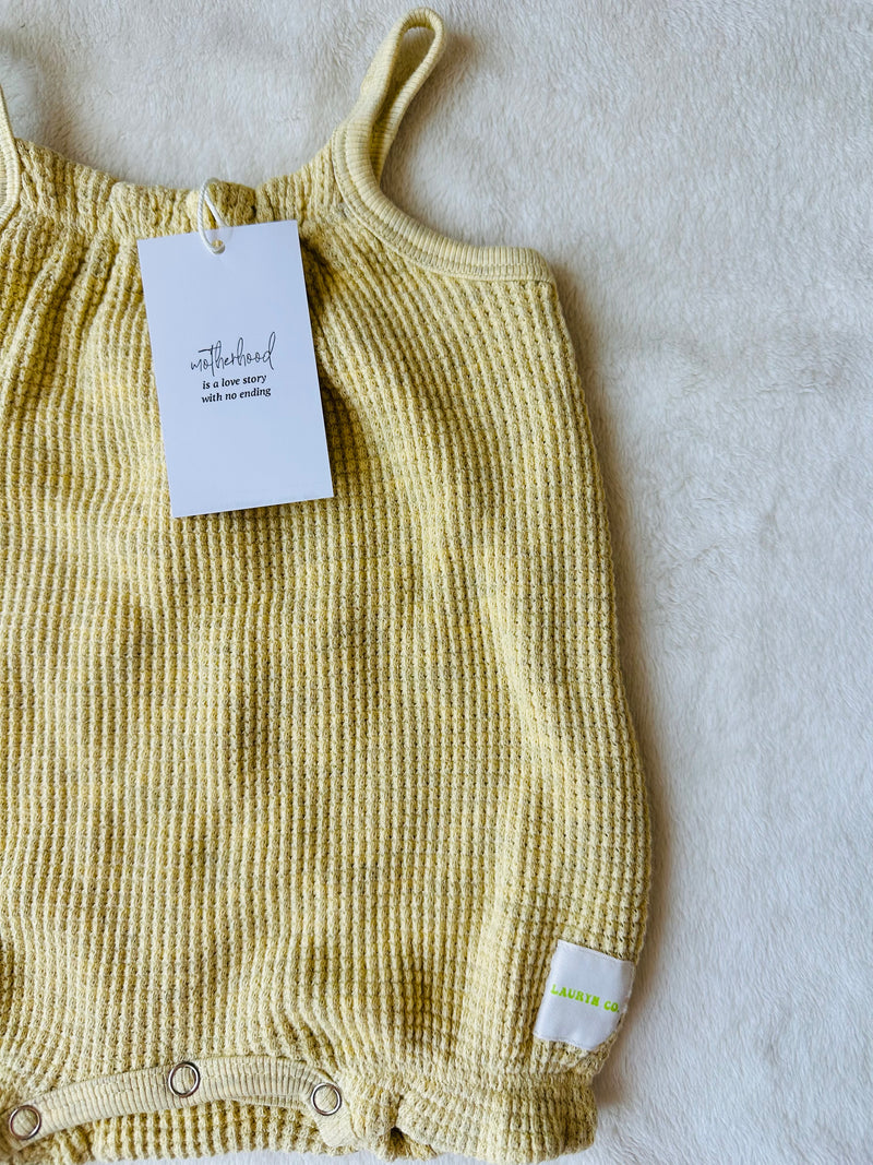 BABY SUMMER ROMPER (BANANA)