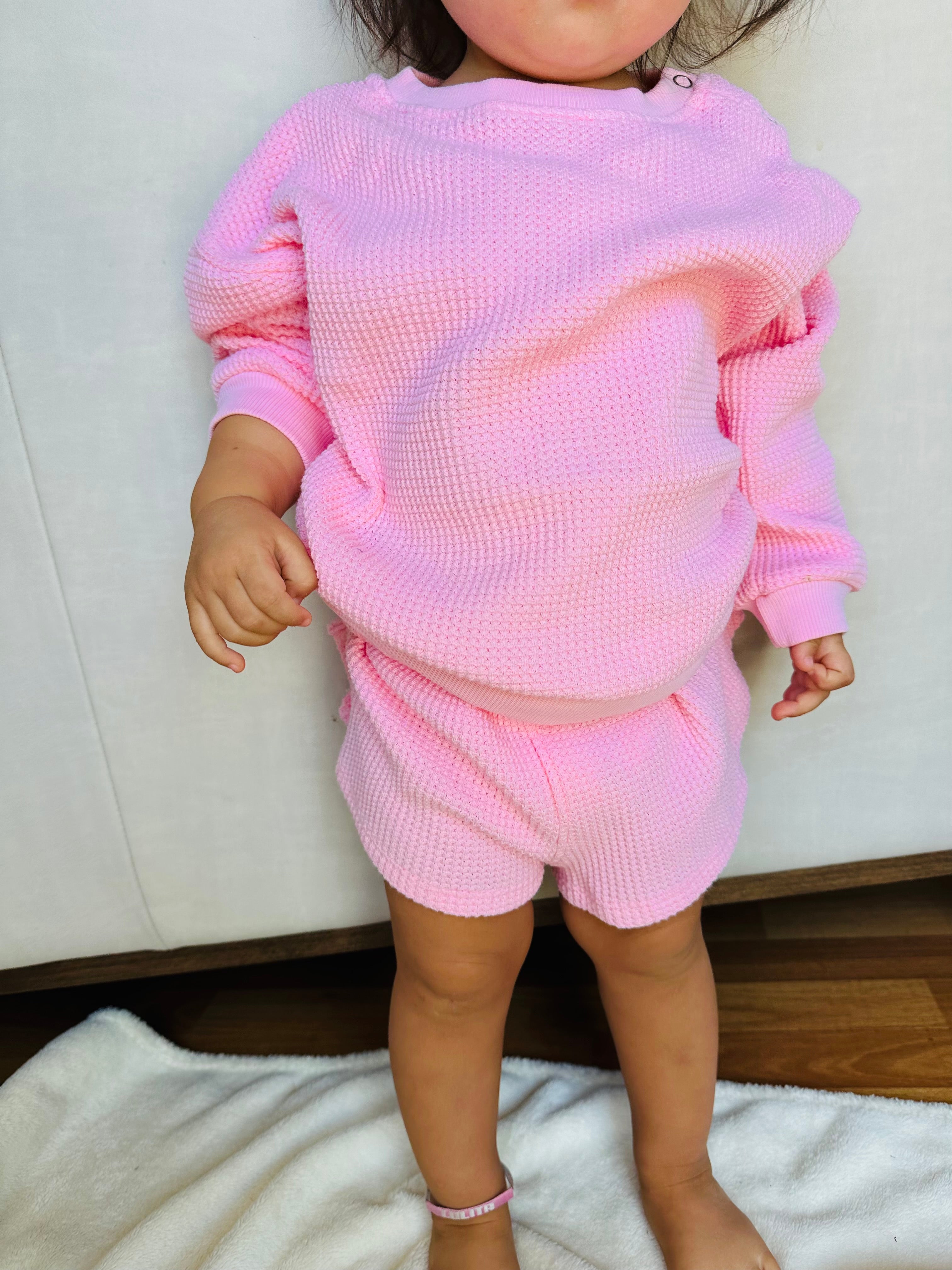 TODDLER LOUNGE SHORTS + TOP SET (BARBIE)