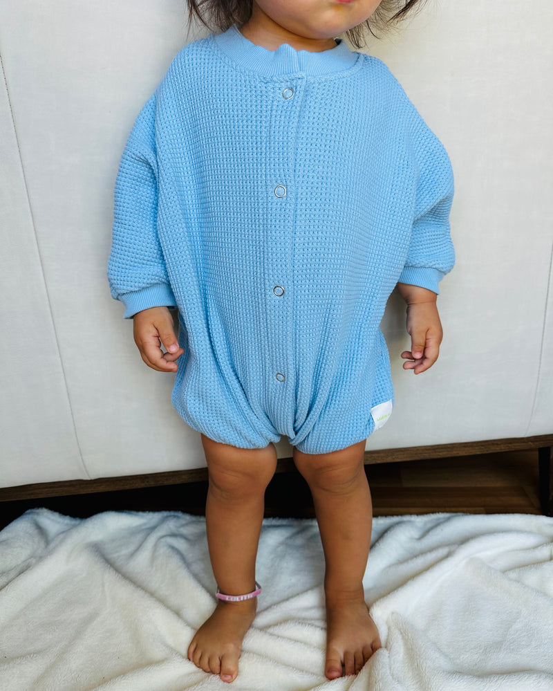 BABY MELROSE ROMPER (SKY BLUE)