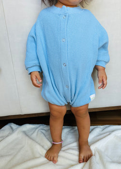 BABY MELROSE ROMPER (SKY BLUE)