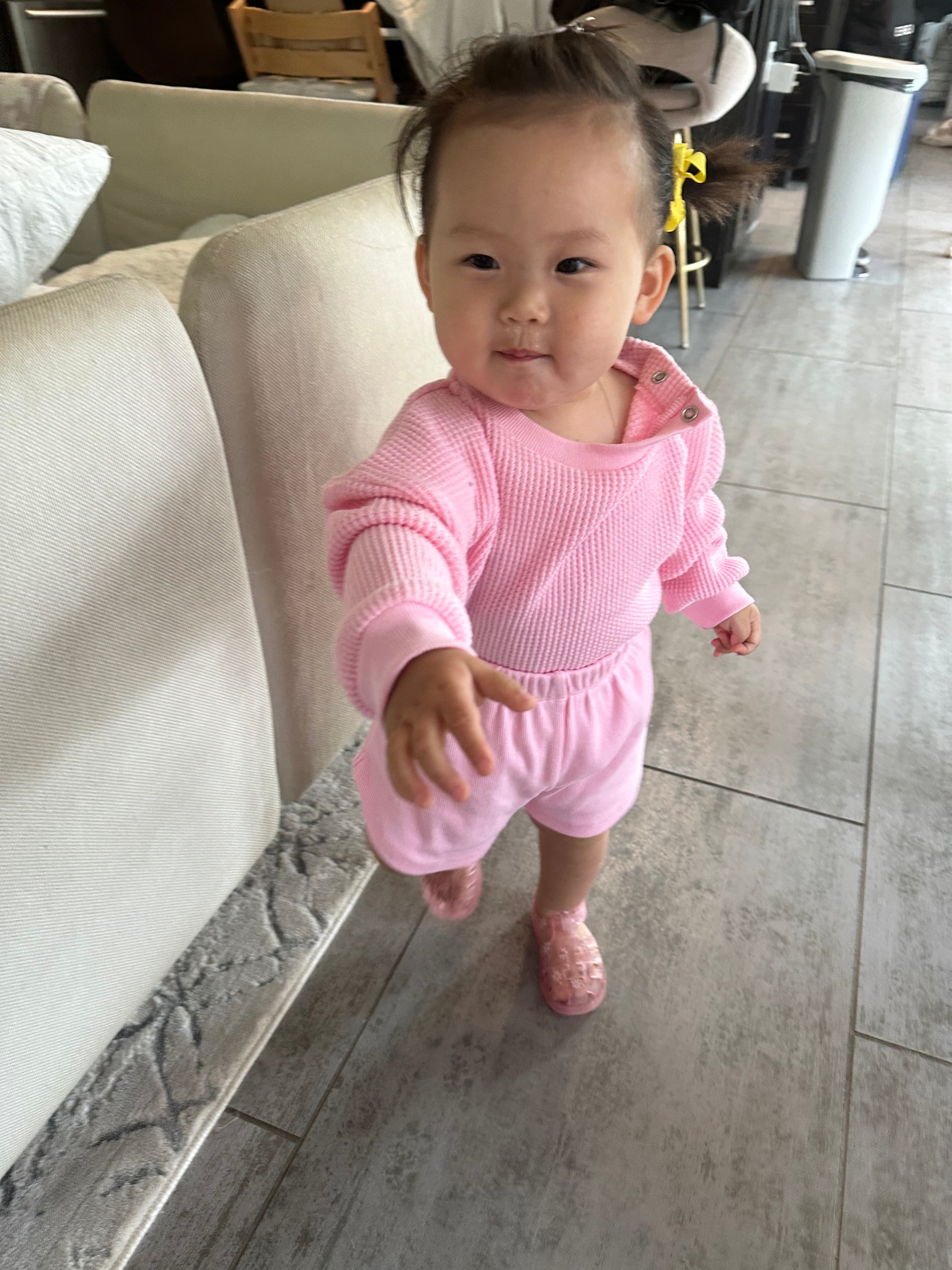 TODDLER LOUNGE SHORTS + TOP SET (BARBIE)