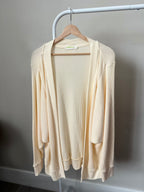 MAMA CARDIGAN + PANTS SET (BUTTERCREAM)