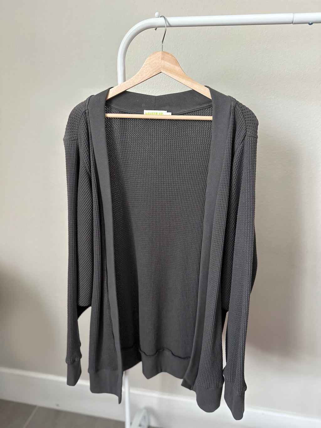 MAMA CARDIGAN + PANTS SET (FOG)