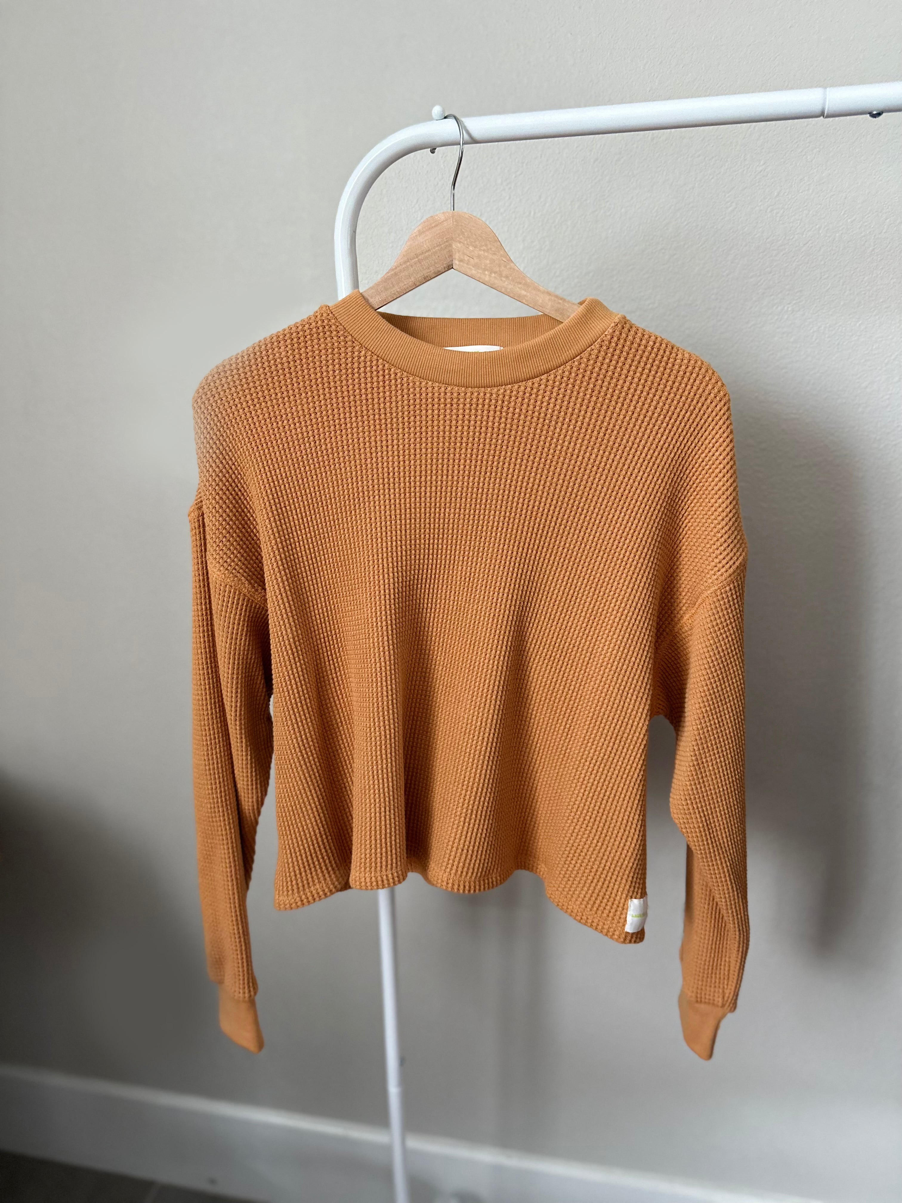 MAMA LONG SLEEVE TOP + PANTS SET (PUMPKIN SPICE)