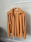 MAMA SHACKET + PANTS SET (PUMPKIN SPICE)