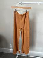 MAMA LONG SLEEVE TOP + PANTS SET (PUMPKIN SPICE)