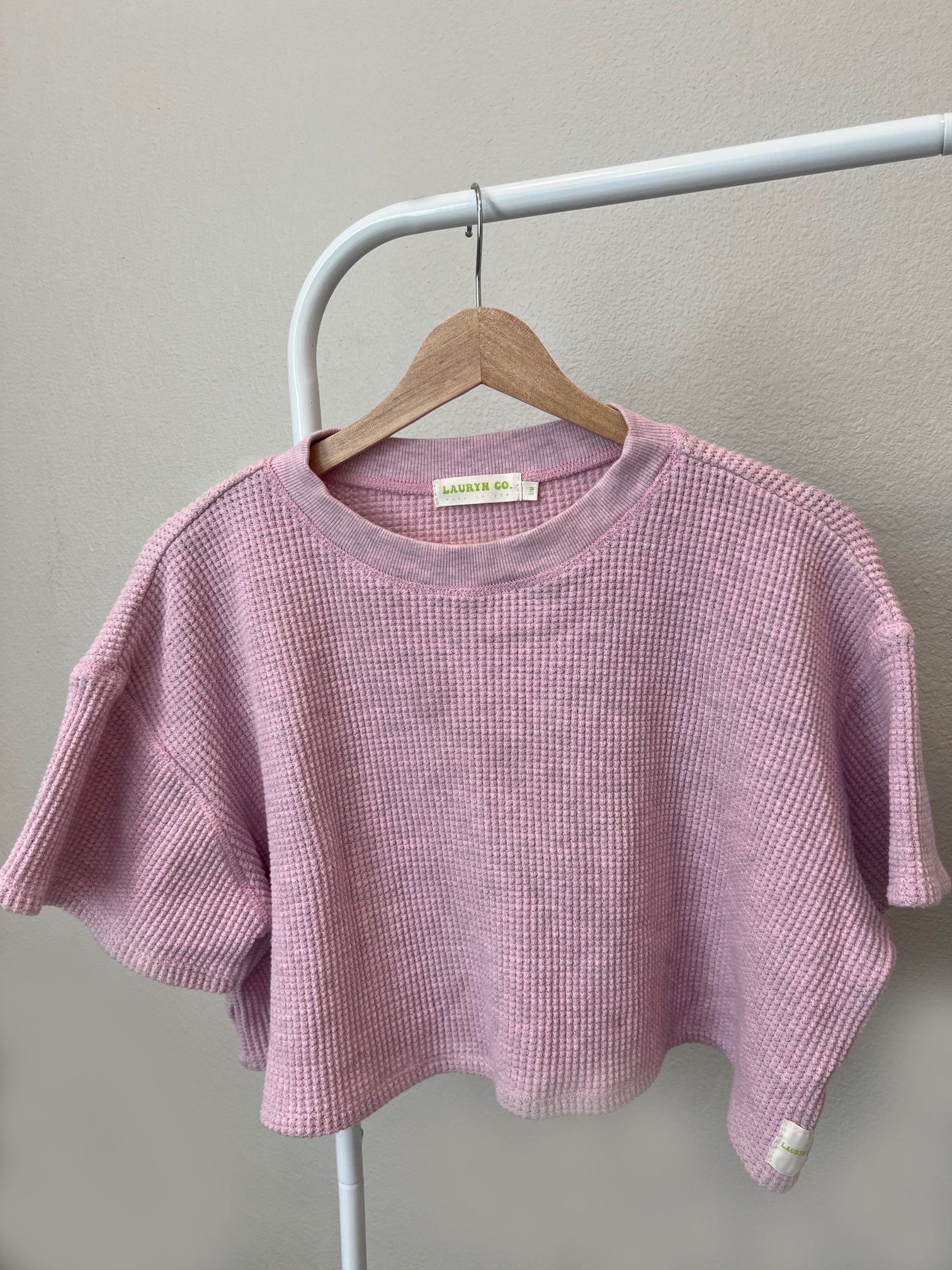 MAMA TEE + SHORTS SET (RASPBERRY CREAM)