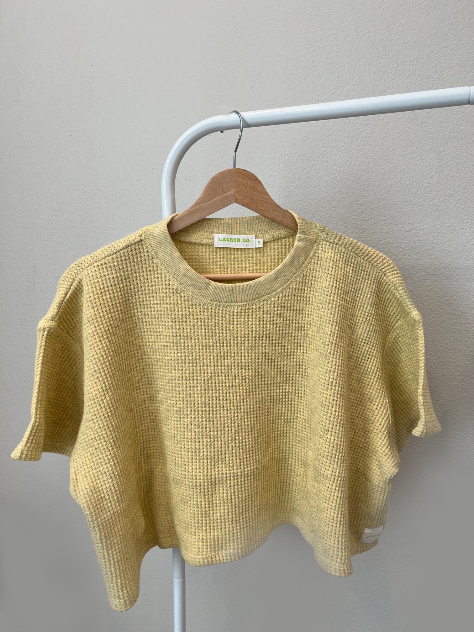 MAMA TEE + SHORTS SET (BANANA)