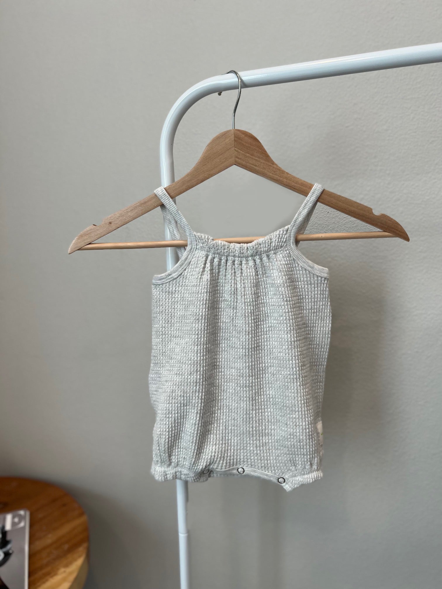BABY SUMMER ROMPER (CREAMY CLOUD)
