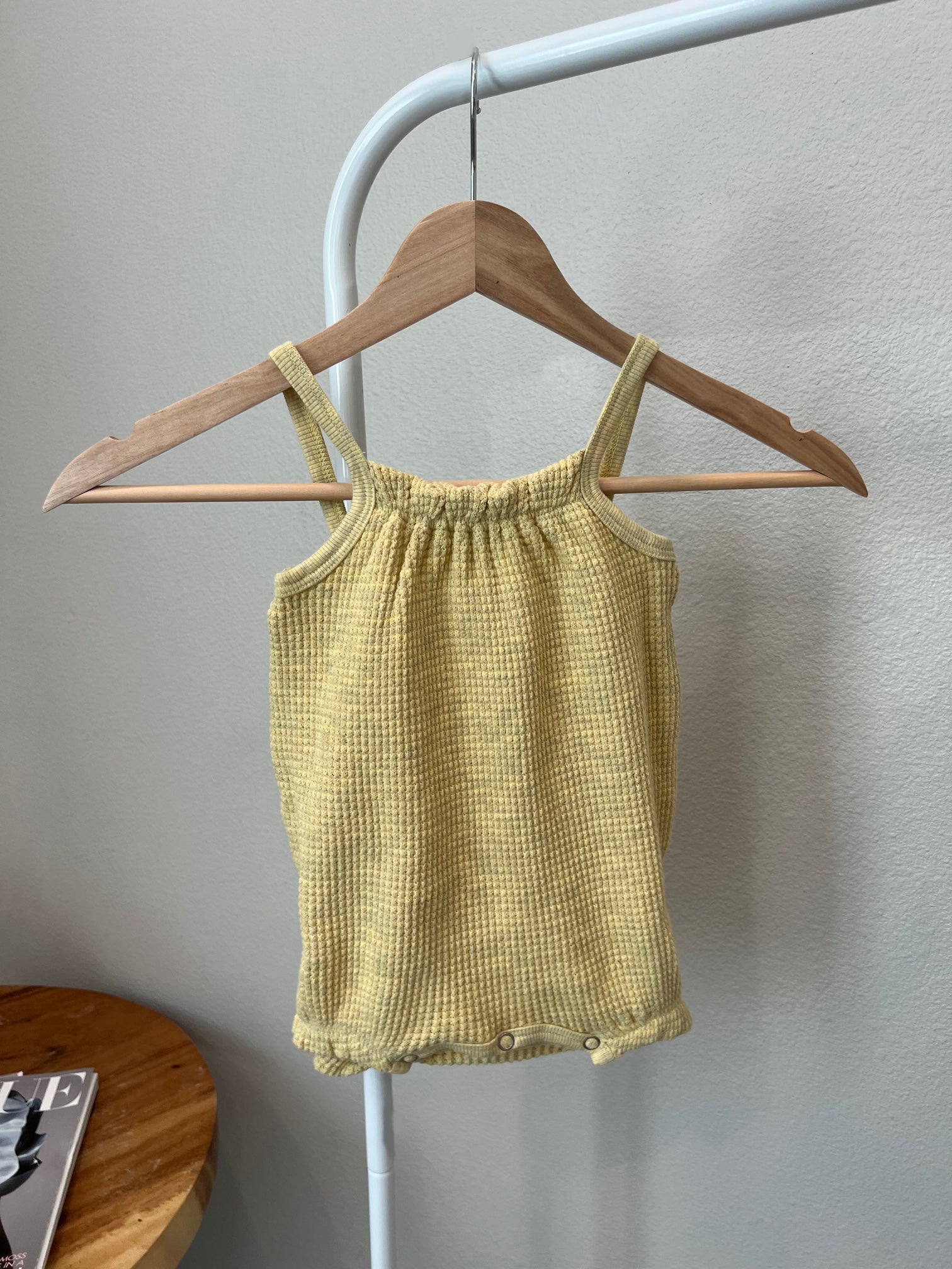 BABY SUMMER ROMPER (BANANA)