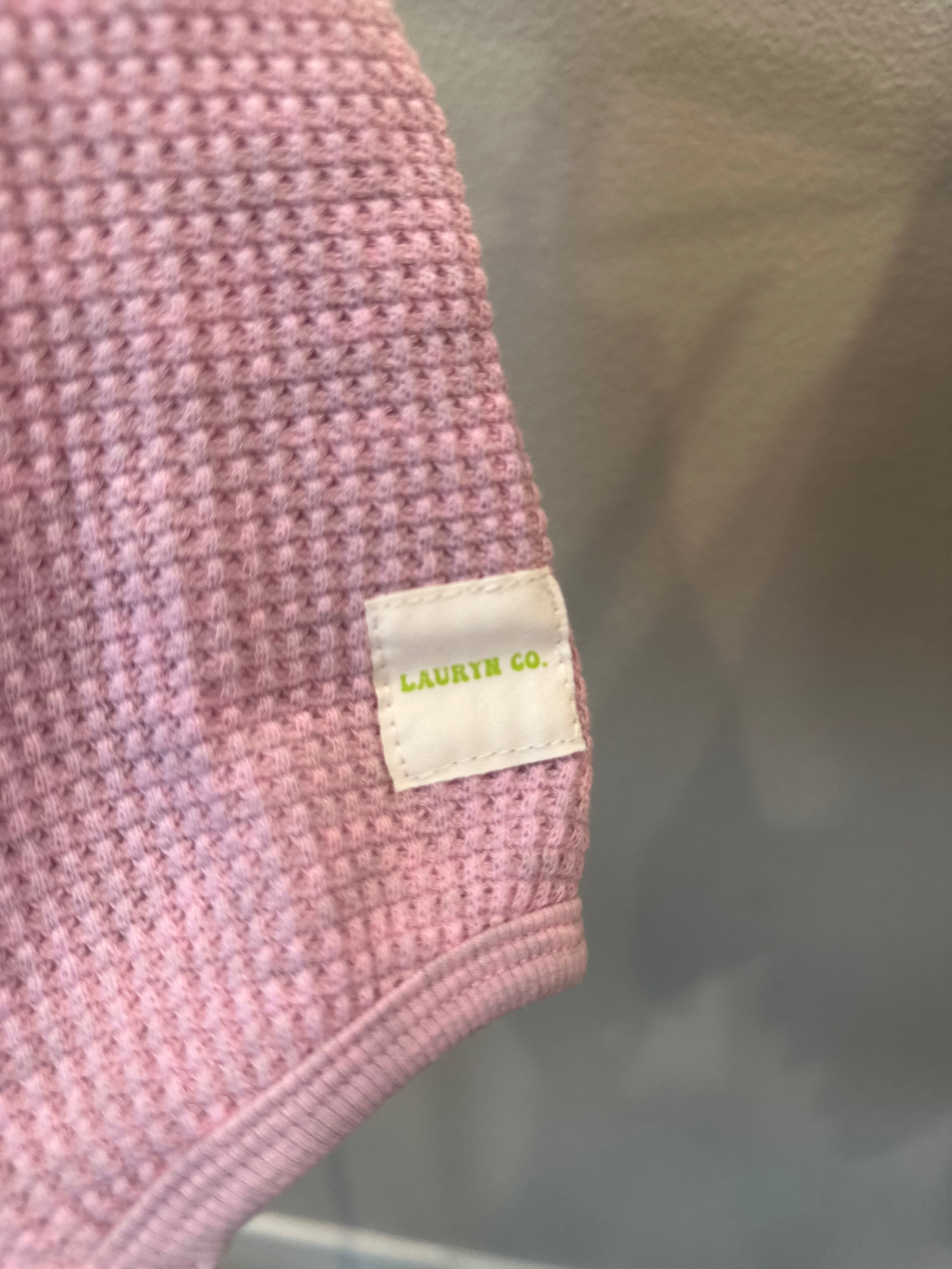 BABY SPAGHETTI ROMPER (RASPBERRY CREAM)