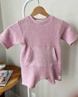 BABY JUMPSUIT (RASPBERRY CREAM)