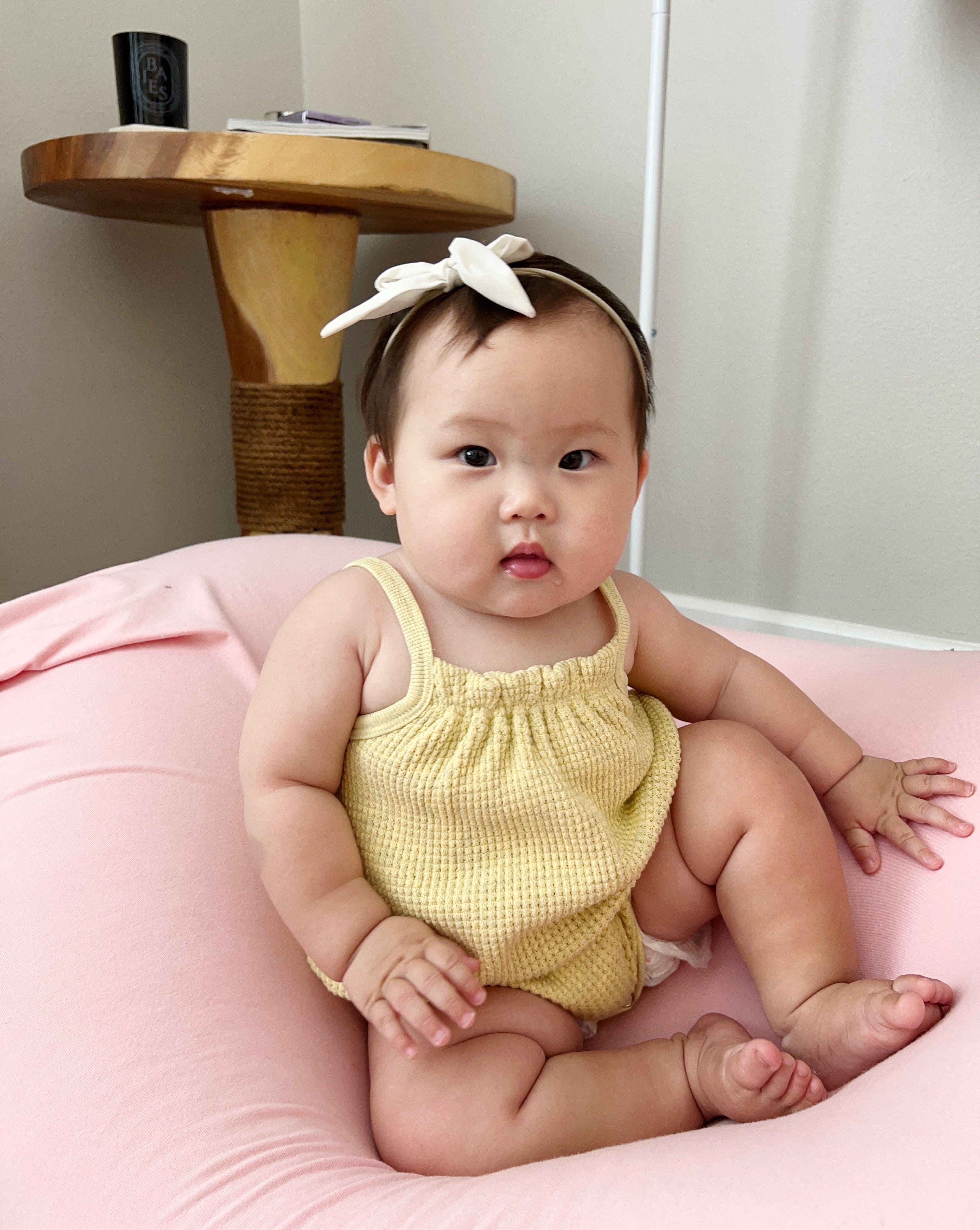 BABY SUMMER ROMPER (BANANA)