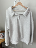 MAMA POLO + SHORTS SET (CREAMY CLOUD)